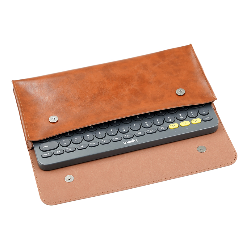 Laptop Accessories Sleeve - Da PU Bàn Phím Xách Túi