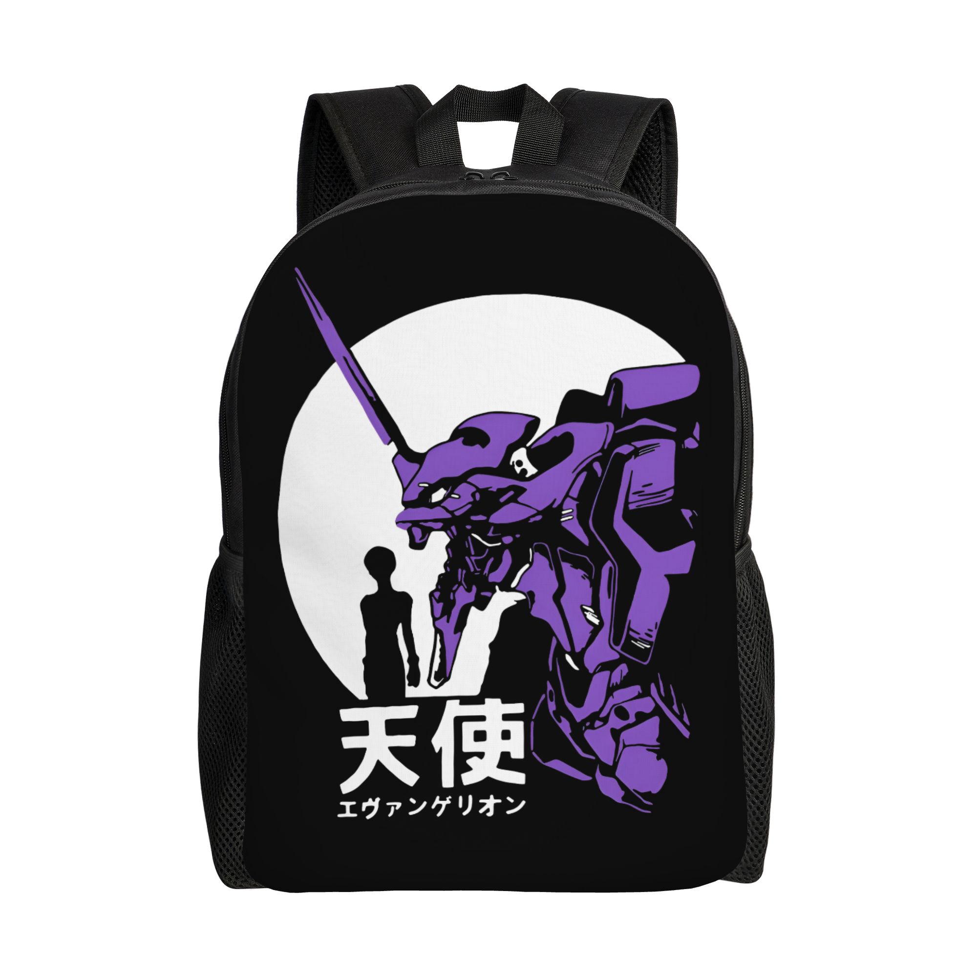 Laptop Accessories Bag - 3D Print E-Evangelions Backpack Mecha Style