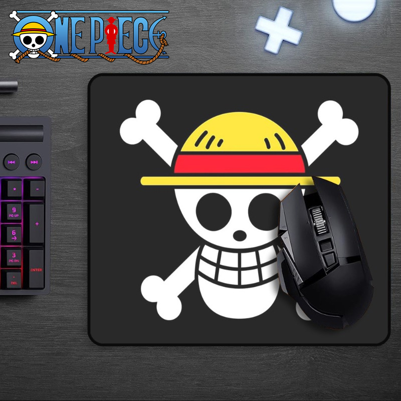 Laptop Accessories To Gift - Cartoon One Piece Luffy Skull Mouse