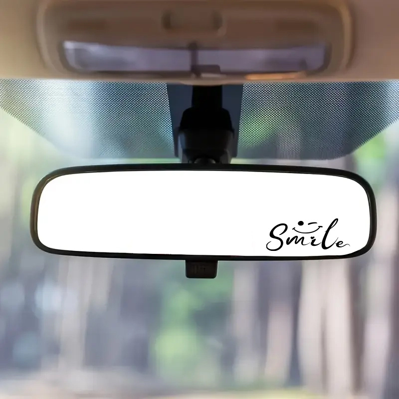 Laptop Accessories To Gift - Smiley Face Mirror Sticker Glossy Waterproof