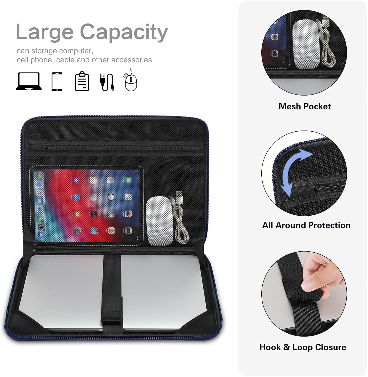 13 14 15.6 17 inch Laptop Slee - đánh giá và giá Laptop Accessories Sleeve