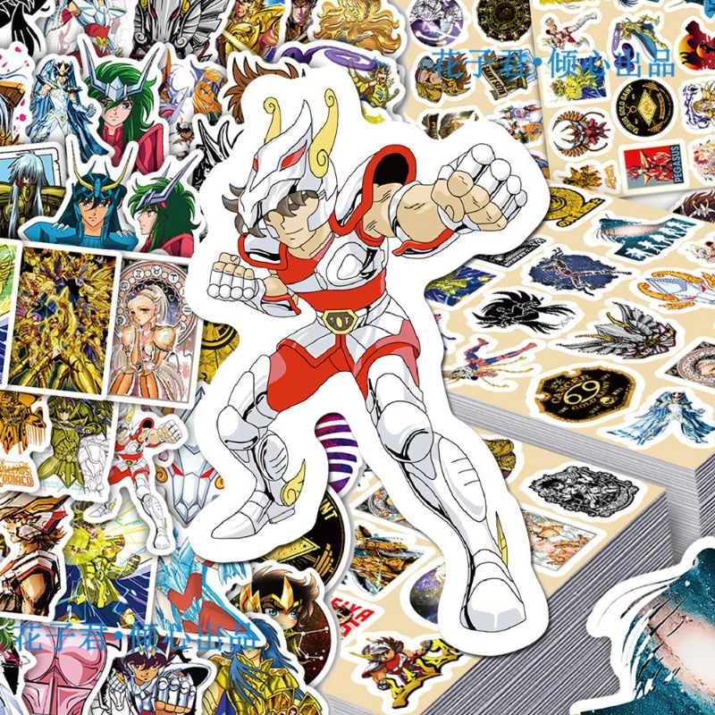 101Pcs Saint Seiya Anime Stick - đánh giá và giá Laptop Accessories For Office
