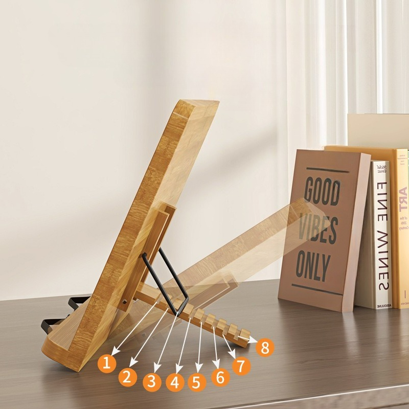 Wooden Reading Book Stand, Mul - đánh giá và giá Laptop Accessories For Office