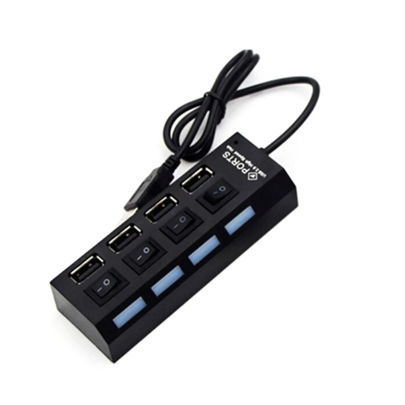 4-Ports USB 2.0 Hub Extension  - đánh giá và giá Laptop Accessories Kit