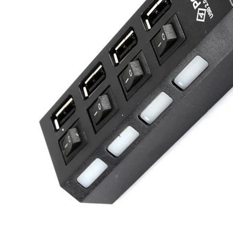 4-Ports USB 2.0 Hub Extension  - đánh giá và giá Laptop Accessories Kit