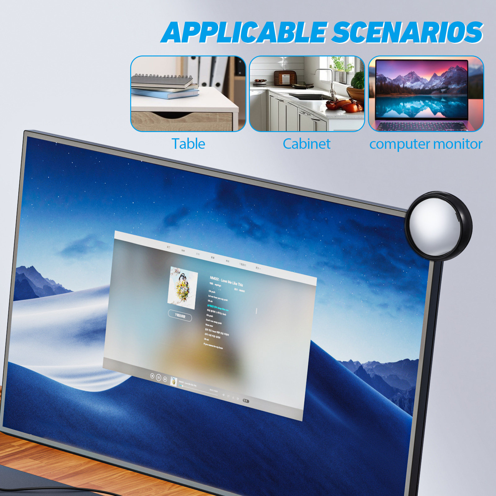 3Pcs Computer Rear View Mirror - đánh giá và giá Laptop Accessories Officeworks