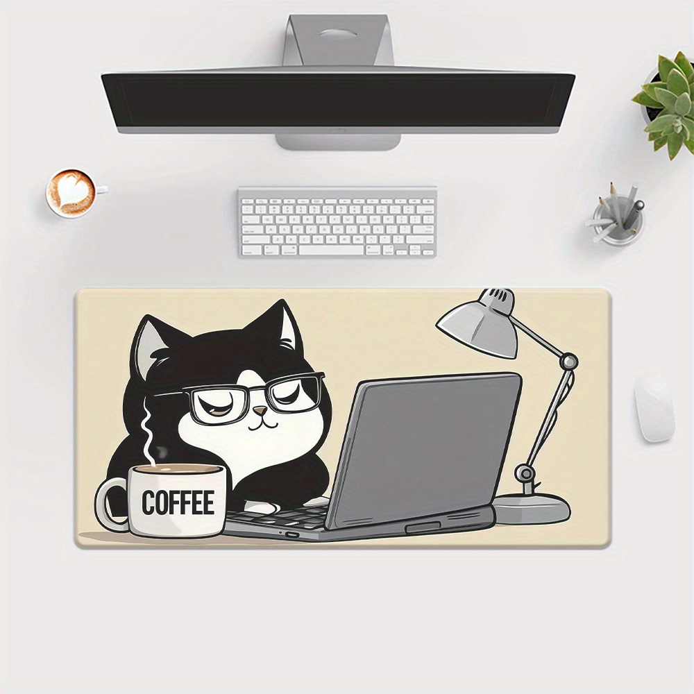 Cute Coffee Cat Working On Lap - đánh giá và giá Laptop Accessories Officeworks