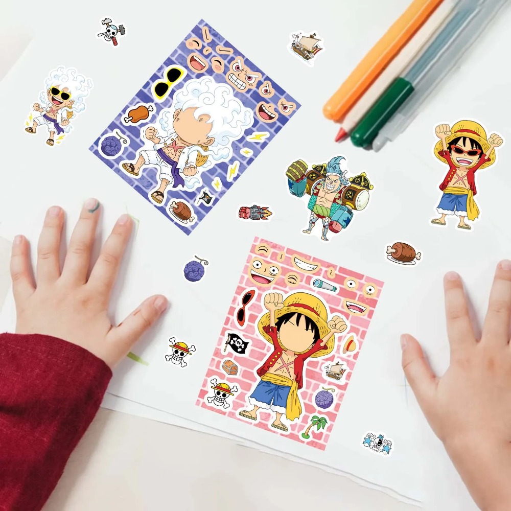 8/16/24Sheets One Piece Luffy  - đánh giá và giá Laptop Accessories Kit