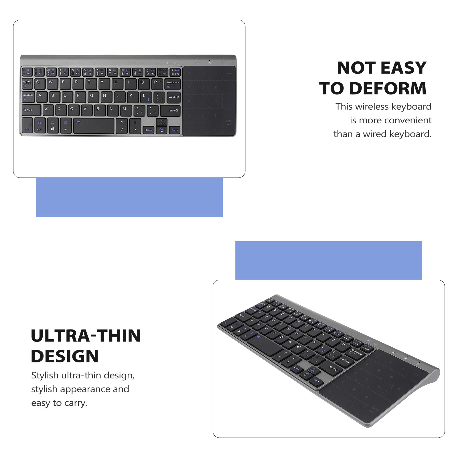 Wireless Keyboard 2.4Ghz Touch - đánh giá và giá Laptop Accessories Officeworks