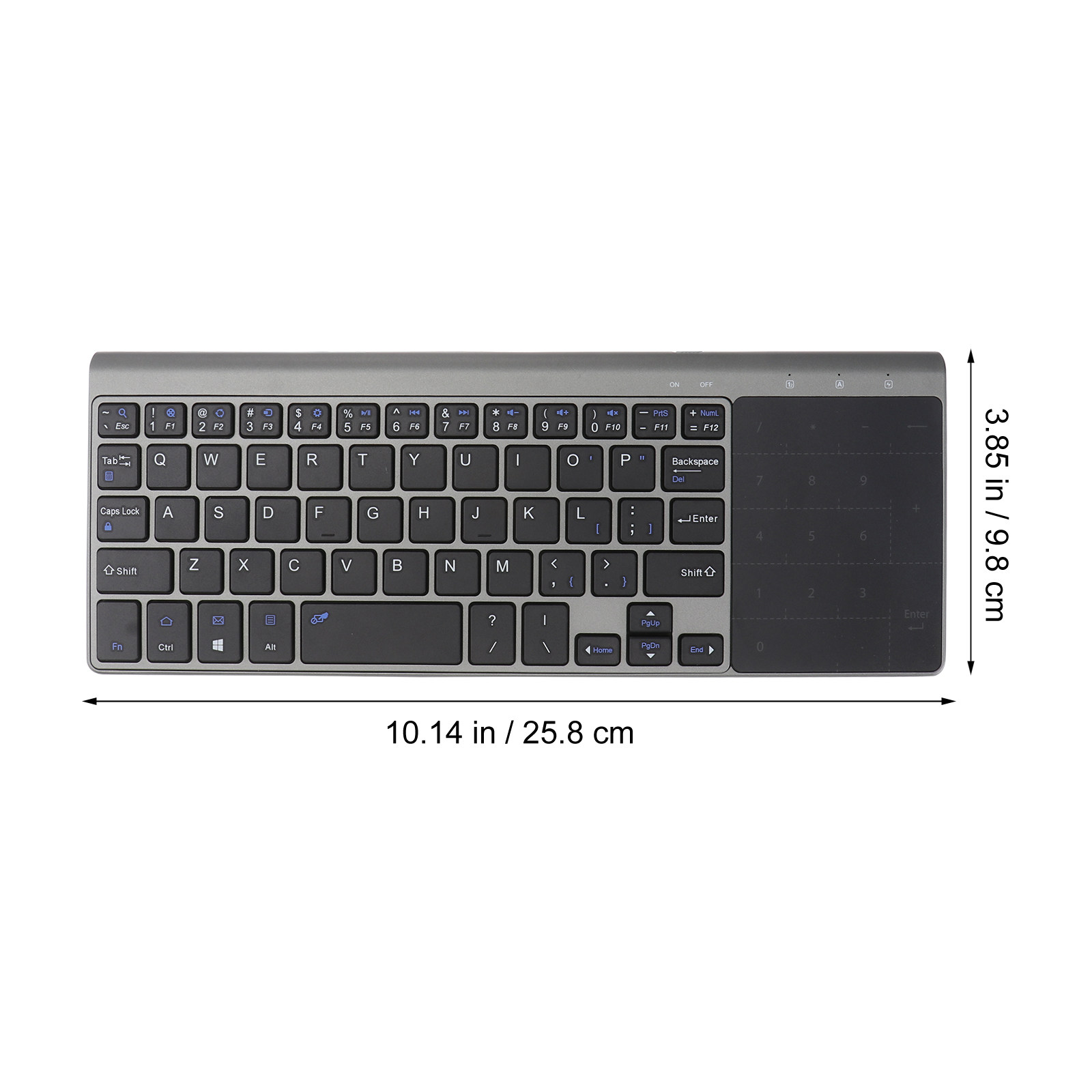 Wireless Keyboard 2.4Ghz Touch - đánh giá và giá Laptop Accessories Officeworks