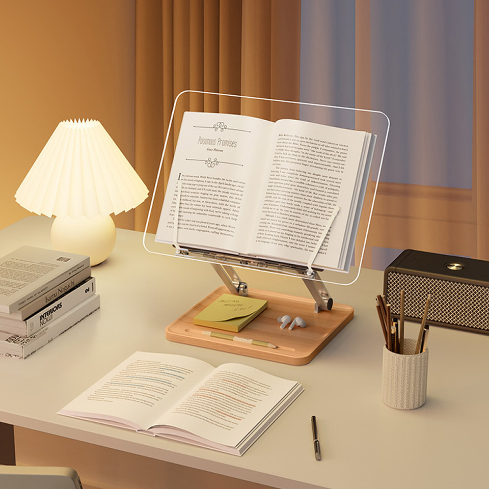 Wooden Reading Stand with Ligh - đánh giá và giá Laptop Accessories For Office