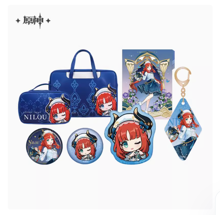 2024 Anime Genshin Impact an A - đánh giá và giá Laptop Accessories Bag
