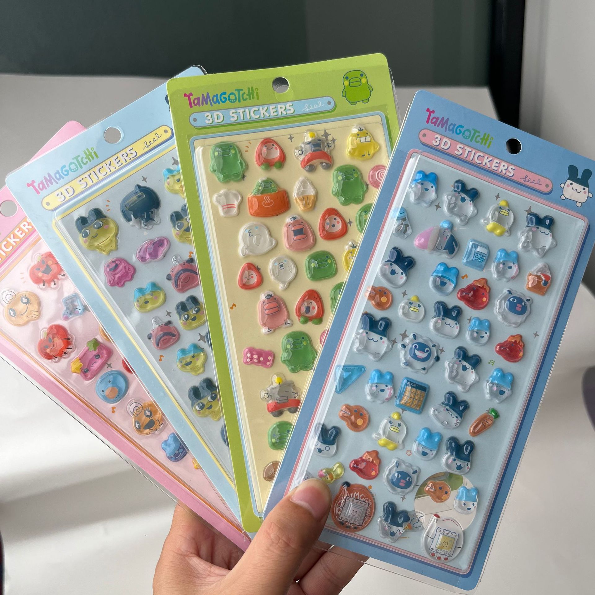 Cute Tamagotchi 3D Puffy Stick - đánh giá và giá Laptop Accessories To Gift