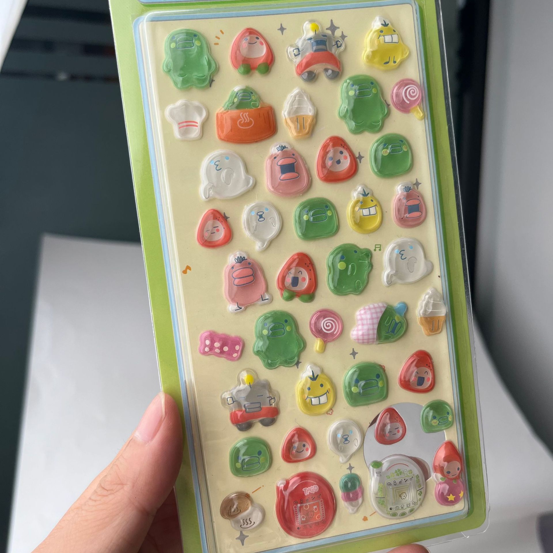 Cute Tamagotchi 3D Puffy Stick - đánh giá và giá Laptop Accessories To Gift