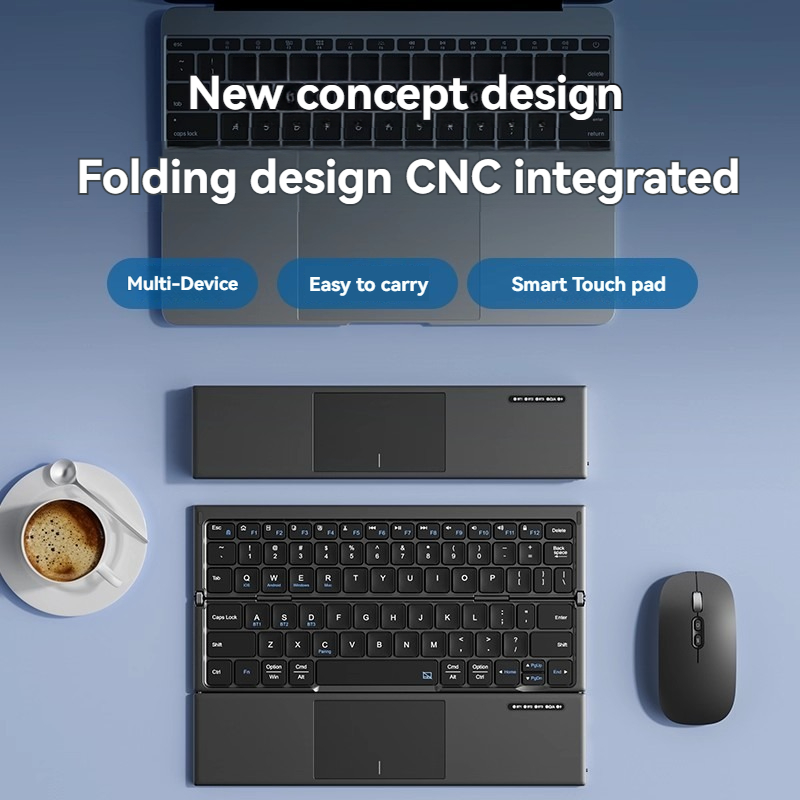 Tablet Keyboard Triple Fold wi - đánh giá và giá Laptop Accessories To Gift