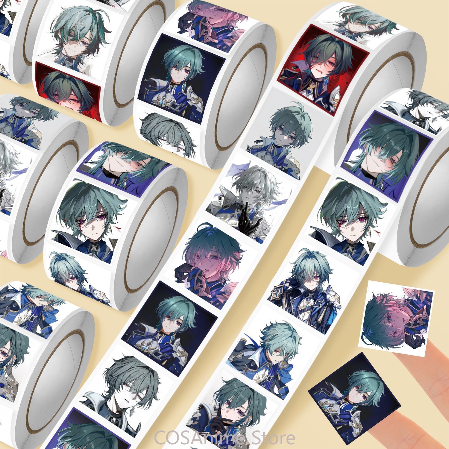 Anime Lohen Genshin Impact Q V - đánh giá và giá Laptop Accessories For Gift